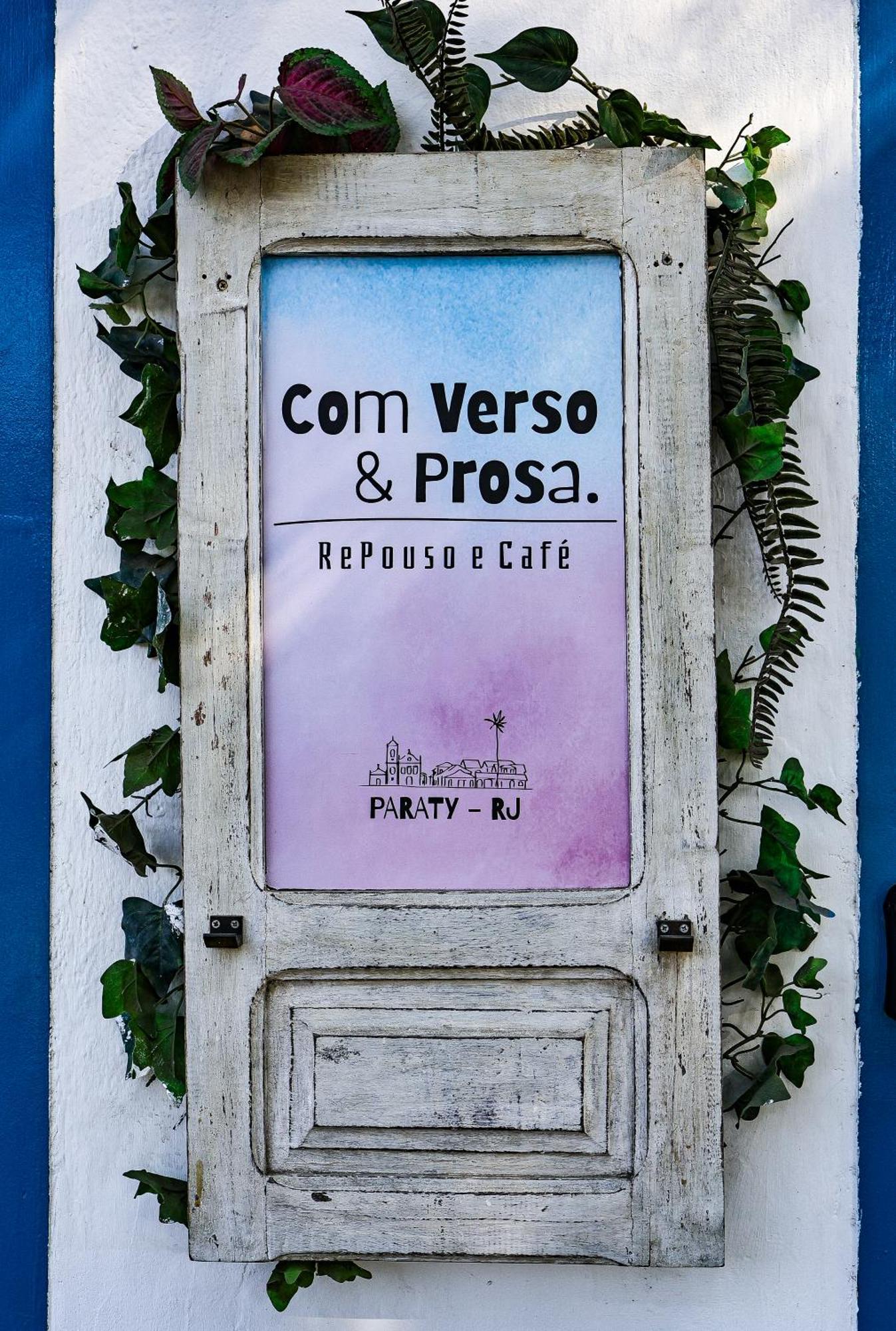 Com Verso E Prosa Repouso E Cafe Paraty Exterior foto