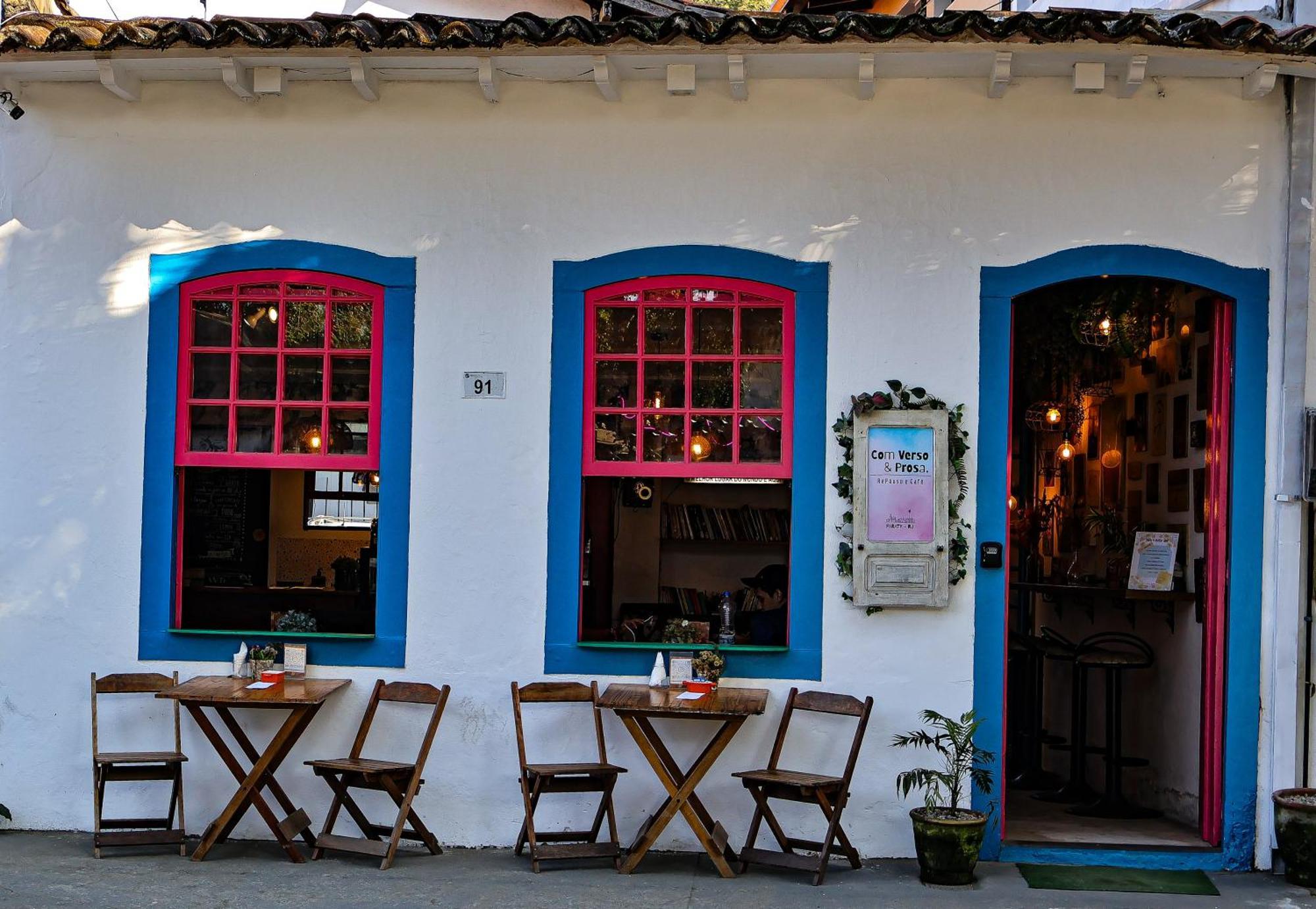 Com Verso E Prosa Repouso E Cafe Paraty Exterior foto